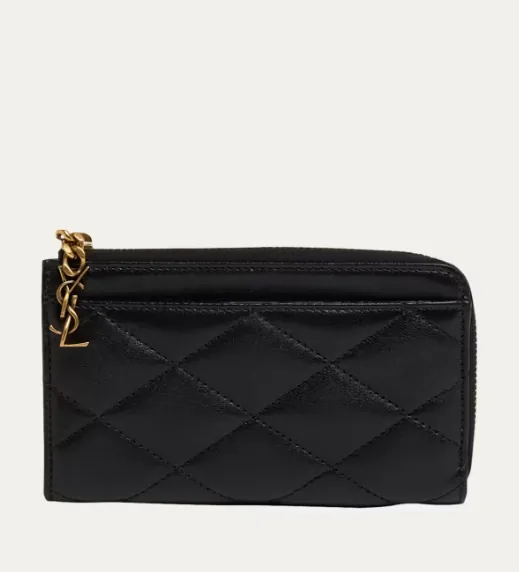 YSL Quilted Leather Wallet